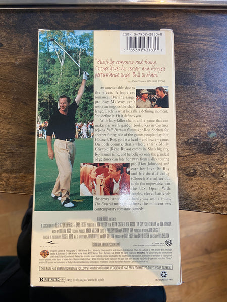 Tin Cup (1996) - Used VHS 1996 Warner Brothers Tape