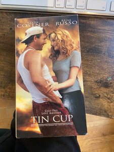 Tin Cup (1996) - Used VHS 1996 Warner Brothers Tape