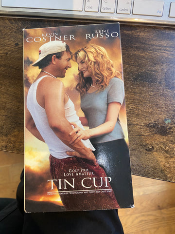 Tin Cup (1996) - Used VHS 1996 Warner Brothers Tape