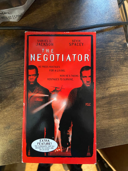 The Negotiator (1998) - Used VHS 1999 Regency Tape