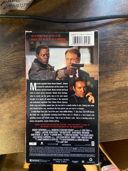 The Negotiator (1998) - Used VHS 1999 Regency Tape