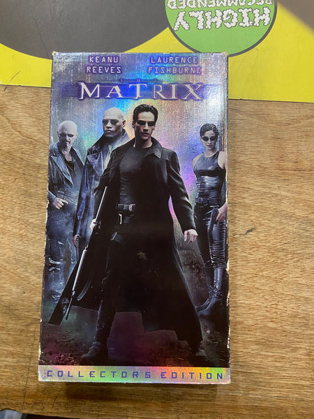 Matrix (1999) - Used VHS 1999 Collector's Edition Warner Brothers Tape