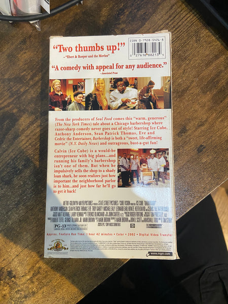 Barbershop (2002) - Used VHS 2002 MGM Tape