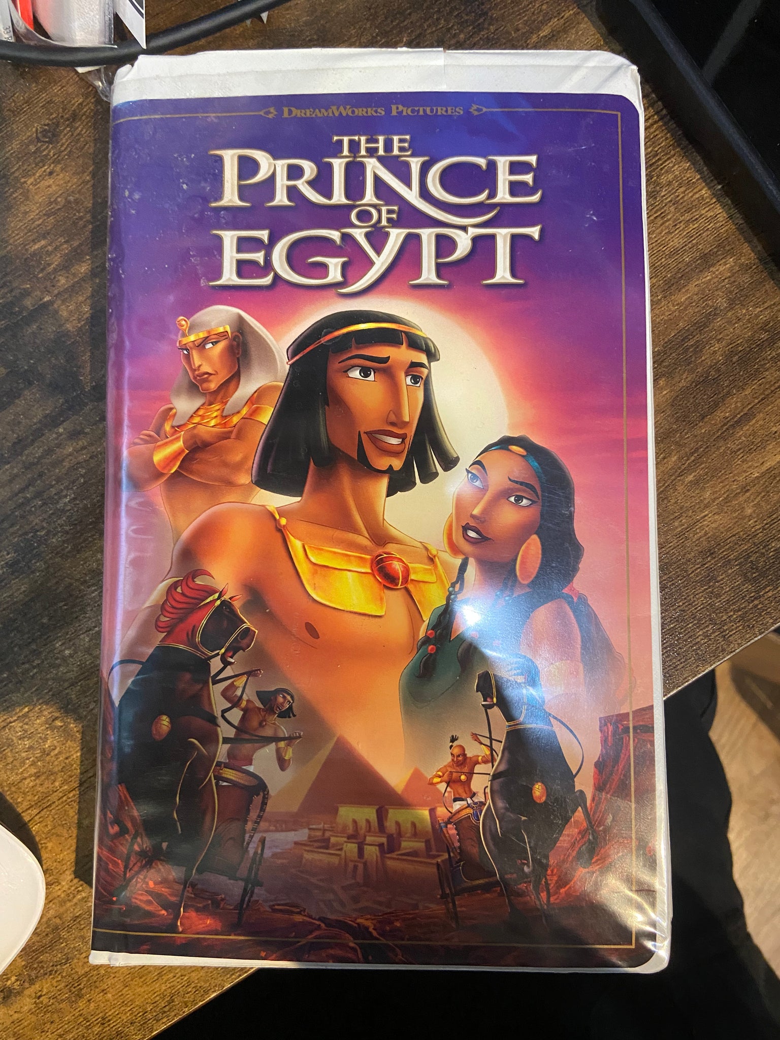 The Prince of Egypt (1998) - Used Clamshell VHS 1999 Dreamworks Tape