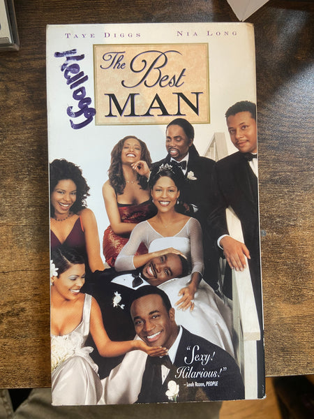 The Best Man (1999) - Used VHS 2000 Universal Tape