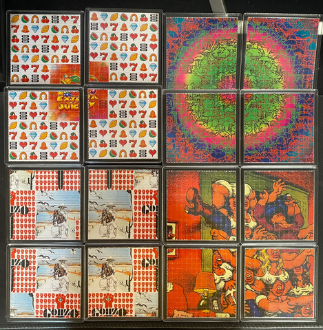 Acid Blotter Coasters - Set of 4