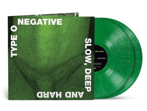 Type O Negative - Slow, Deep And Hard (1991) - New 2 LP Record 2024 Rocktober Rhino Green Black Marble Vinyl - Metal