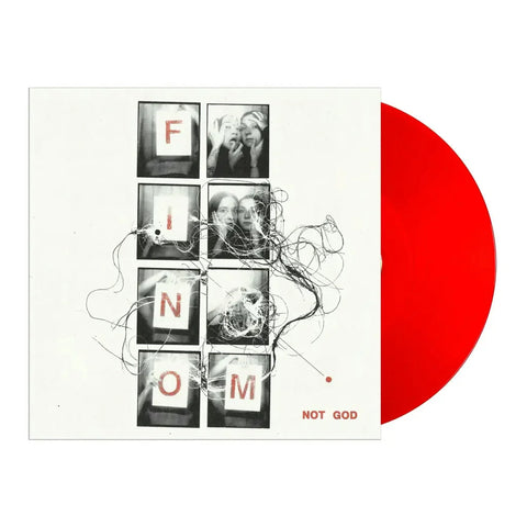 Finom - Not God - New  LP Record 2024 Joyful Noise Red Vinyl - Linz Indie Rock / Art Rock