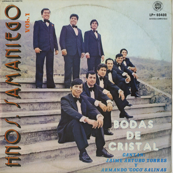 Orquesta Hnos Samaniego - Bodas De Cristal - VG+ LP Record 1984 Onix Ecuador Vinyl - Latin / Cumbia / Merengue / Porro