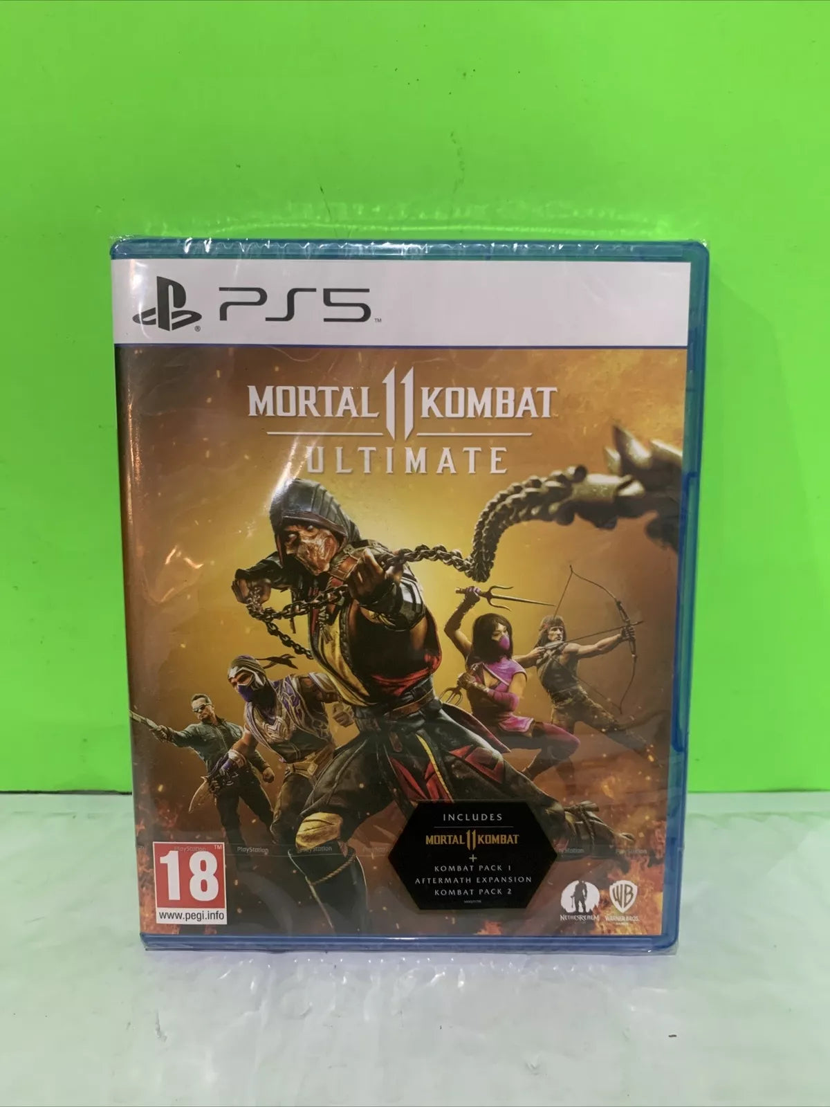 Mint-  Used Sony PlayStation 5 Game - Mortal Kombat 11 Ultimate