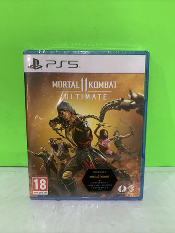 Mint-  Used Sony PlayStation 5 Game - Mortal Kombat 11 Ultimate