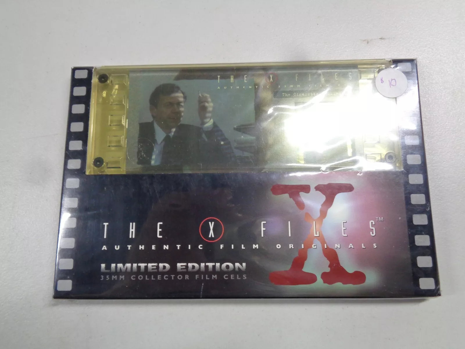 New 1996 X-FILES Cigarette Smoking Man 35mm Collector Film Cel Limited Edition NEW