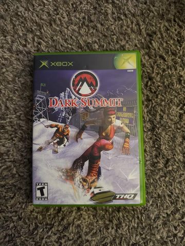 Mint-  Used Microsoft Xbox Game - Dark Summit - 2001 Snowboarding