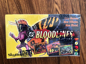 (1) One Pack - 1993 Skybox DC Comics BLOODLINES Trading Card - 8 Cards