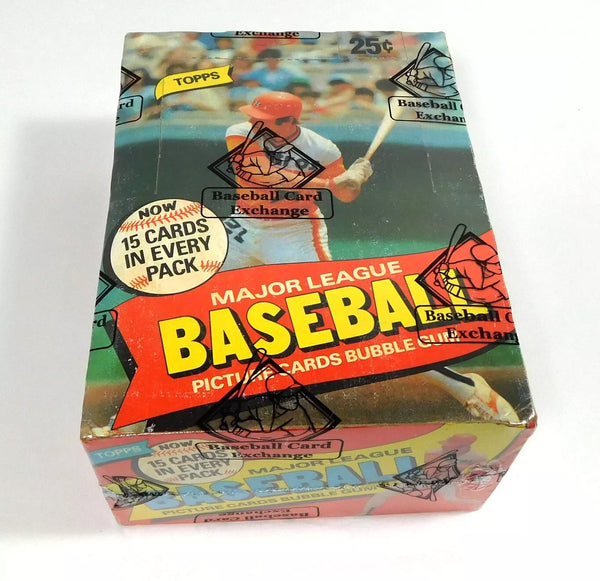 (1) One Pack - New Sealed Topps 1980 MLB Baseball Trading Card Pack - 15 Cards MEGA RARE