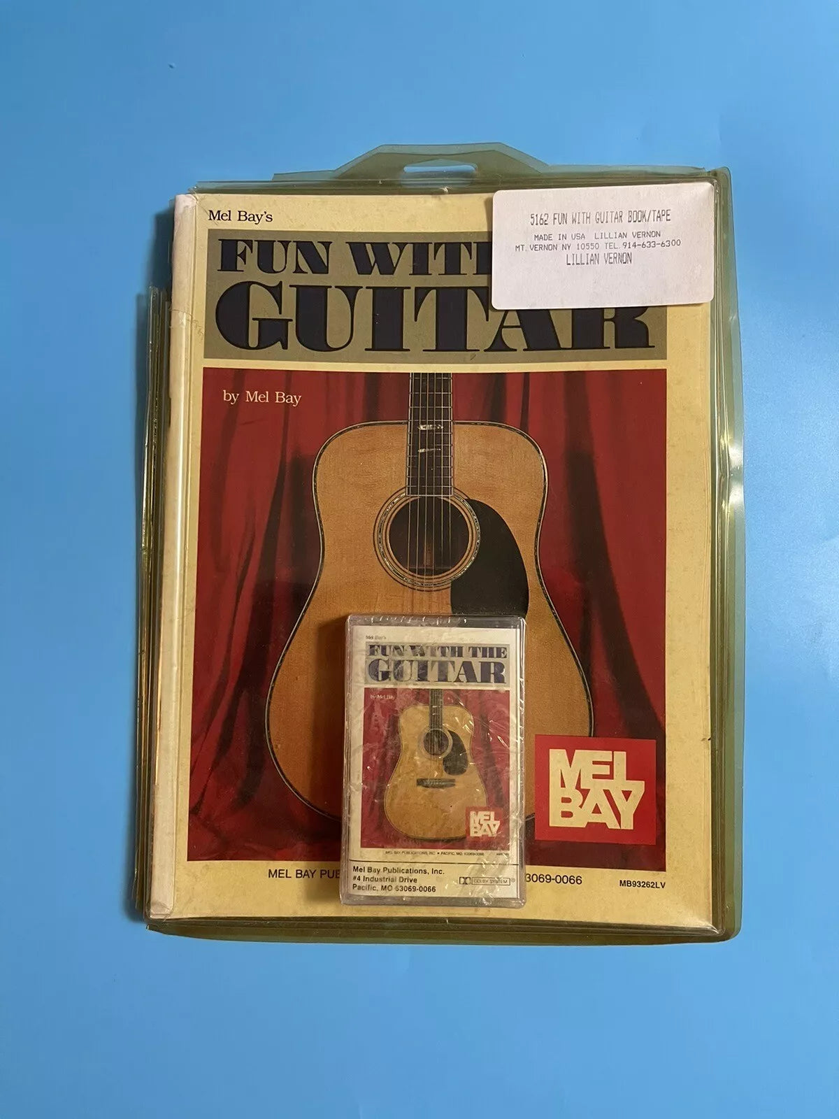 Mel Bay - Fun With Guitar - New Cassette Album 1980s Mel Bay Tape & Book - Rock / Country