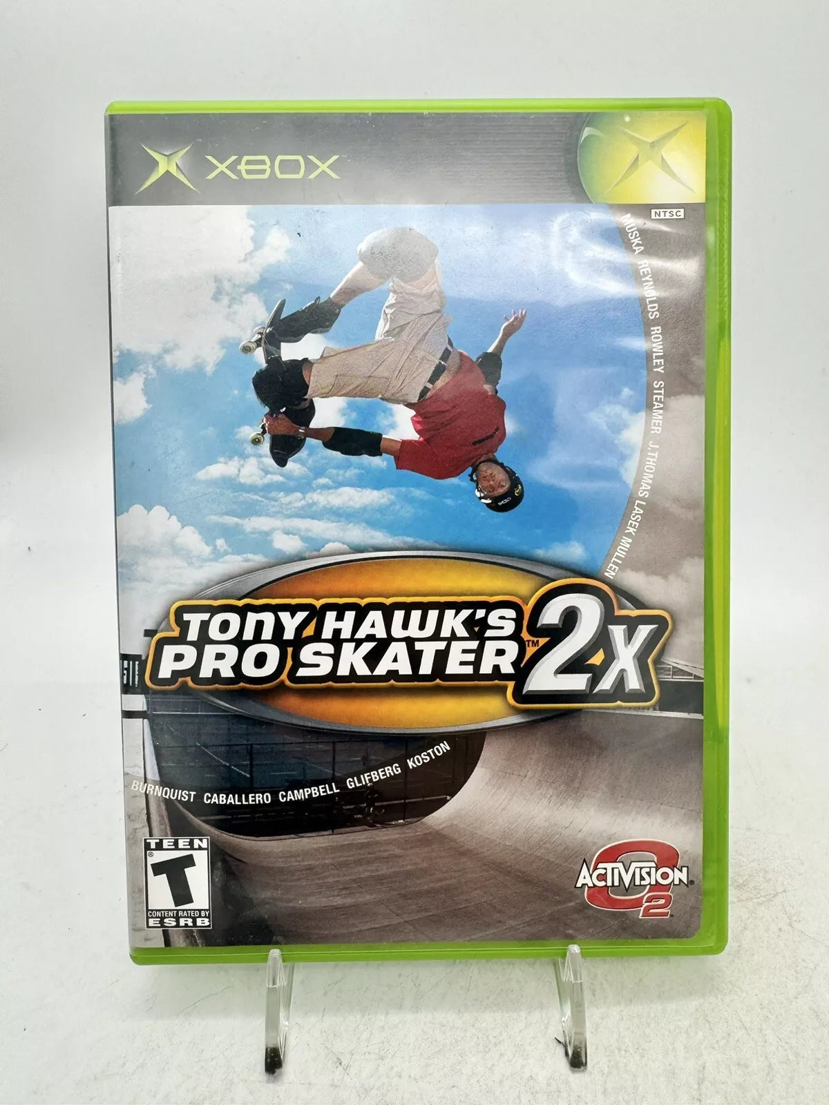 VG+ Used Microsoft Xbox Game - Tony Hawk's Pro Skater 2X - 2001