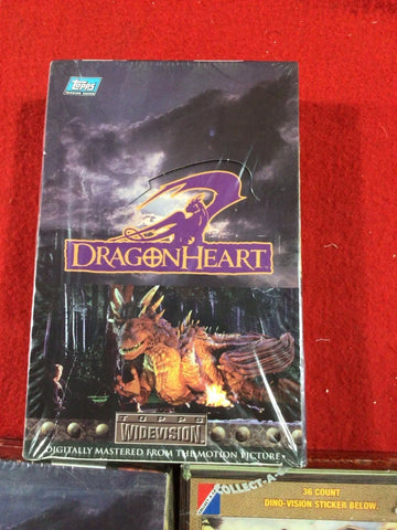 (1) One Pack - 1996 Topps DragonHeart Super Wide Widevision Movie Trading Card - 6 Cards