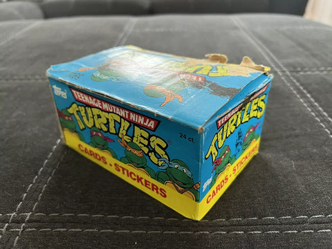 (1) One Pack - New 1989 Topps TMNT Teenage Mutant Ninja Turtles - 11 Cards & 1 Sticker