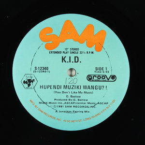 It's Hot (Take It To The Top) / Hupendi Muziki Wangu? ! (You Don't Like My Music) - VG+ 12" Single Record SAM USA Vinyl - Disco / Funk