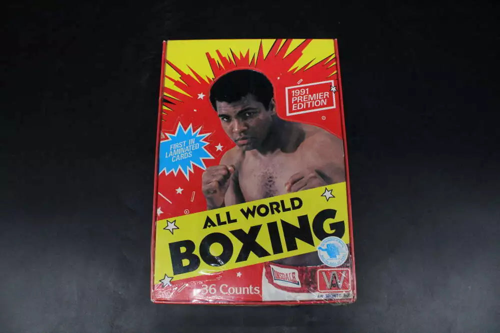 (1) One Pack - New Sealed 1991 All World Boxing Premier Edition Cards - 10 Cards