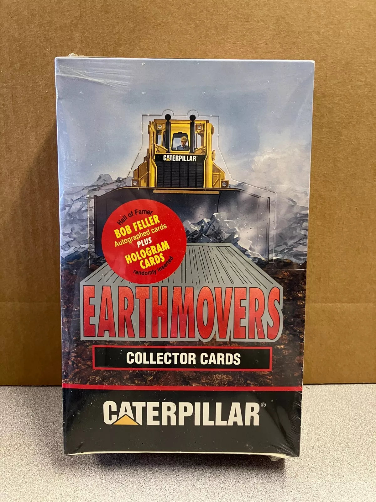 (1) One Pack - 1993 TCM Caterpillar Earthmovers Trading Card - 10 Cards