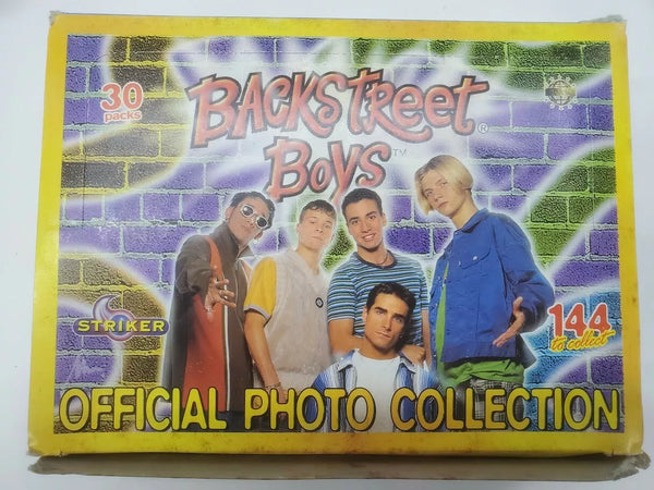 (1) One Pack - 1997/1998 STRIKER Europe Backstreet Boys Trading GIANT Photo Cards Music Rock - 6 Cards