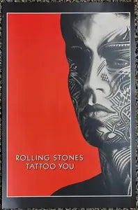 The Rolling Stones - Tattoo You 40th Anniversary - Double Sided Promo Lithograph Poster (Copy)